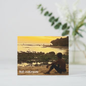 Carte postale Padang Padang Beach Bali Indonésie (Debout devant)