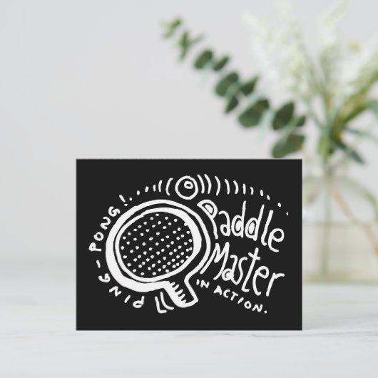 Carte Postale Paddle Master 2 (Debout devant)