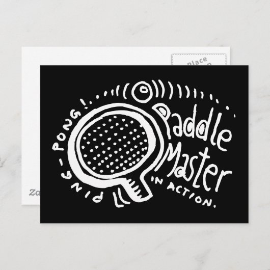 Carte Postale Paddle Master 2 (Devant / Derrière)