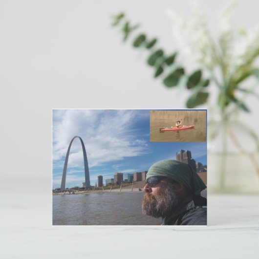 Carte postale Paddle River Missouri (Debout devant)