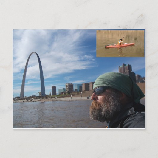Carte postale Paddle River Missouri (Devant)