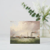 Carte Postale Paddle Steamer Ariel 1831 (Debout devant)