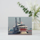 Carte postale Paddle Steamer Natchez New Orleans L (Debout devant)