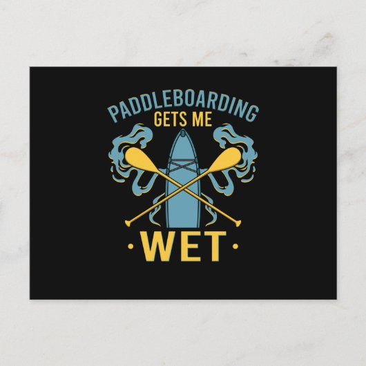 Carte Postale Paddleboard (Devant)