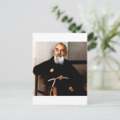 Carte Postale Padre Pio (Debout devant)