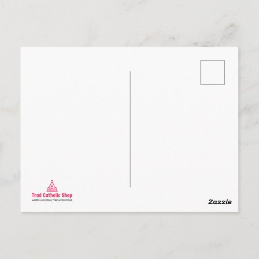 Carte Postale Padre Pio Priez l'espoir Ne vous inquiétez pas Pou (Dos)