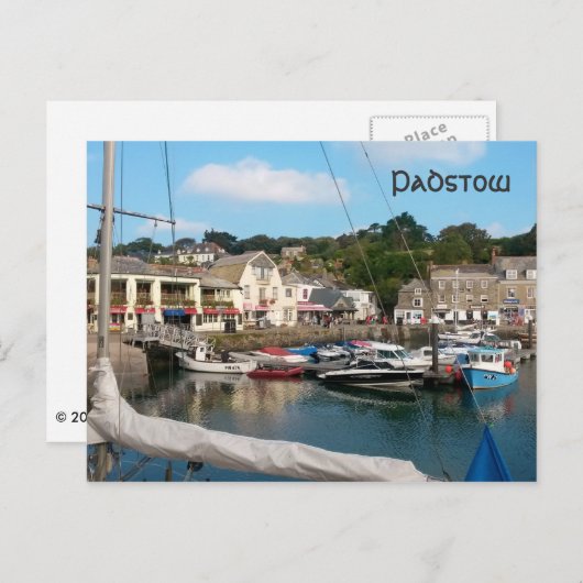 Carte Postale Padstow Cornwall Angleterre (Devant / Derrière)
