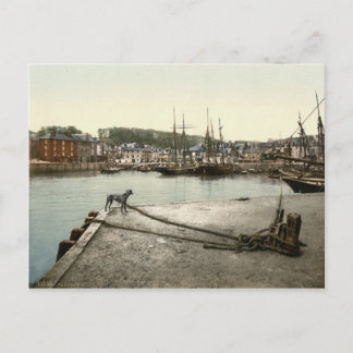 Carte Postale Padstow Quay, Cornwall, Angleterre, vers 1895