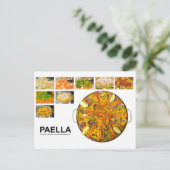 Carte Postale paella (Debout devant)