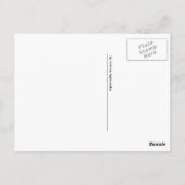 Carte Postale paella (Dos)