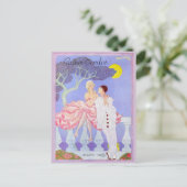 Carte Postale Pafum Tendre par George Barbier (Debout devant)