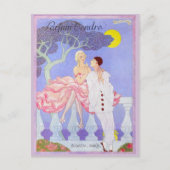 Carte Postale Pafum Tendre par George Barbier (Devant)