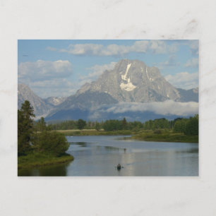 Carte Postale Pagaie dans le parc national de Grand Teton