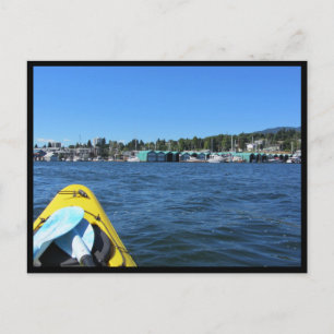 Carte Postale Pagaie en mer