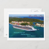 Carte Postale Pagan Dream Cruise Cozumel PC (Devant / Derrière)
