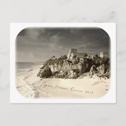 Carte Postale Pagan Dream Cruise PCR (Devant)