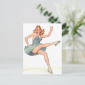 Carte Postale Pagayer l'iceman (Debout devant)