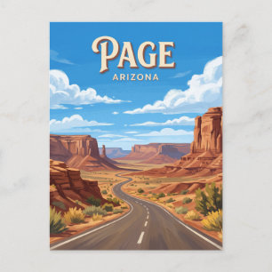 Carte Postale Page Arizona