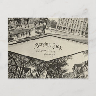 Carte Postale Page commémorative Nathaniel White