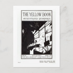 Carte Postale Page couverture du prospectus pour "The Yellow Boo