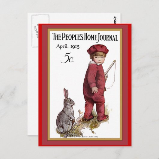 Carte Postale Page d'accueil des peuples Couverture du journal 1 (Devant / Derrière)