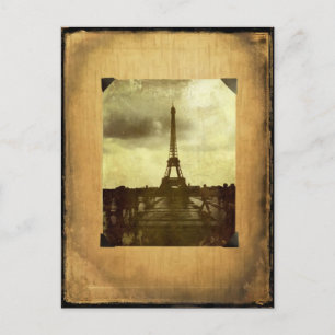 Carte Postale Page de la tour Eiffel