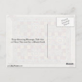 Carte Postale Page De Tapis Par Master Du Livre De Lindisfarne (Dos)