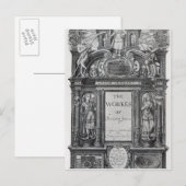 Carte Postale Page de titre à 'The Works of Benjamin Jonson' (Devant / Derrière)