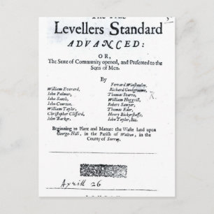 Carte Postale Page de titre de la norme True Levelers