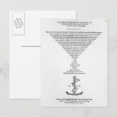 Carte Postale Page de titre des Adages d'Erasmus (Devant / Derrière)
