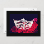 Carte postale Pageant Crown (Devant / Derrière)
