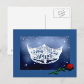 Carte postale Pageant Crown (Devant / Derrière)