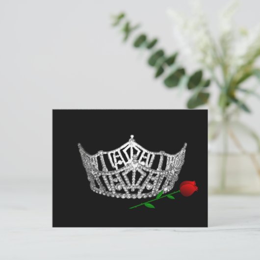 Carte postale Pageant Crown (Debout devant)