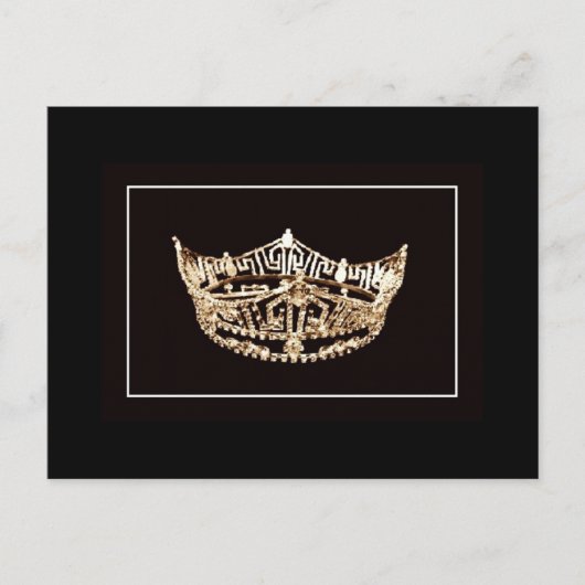Carte postale Pageant Crown (Devant)