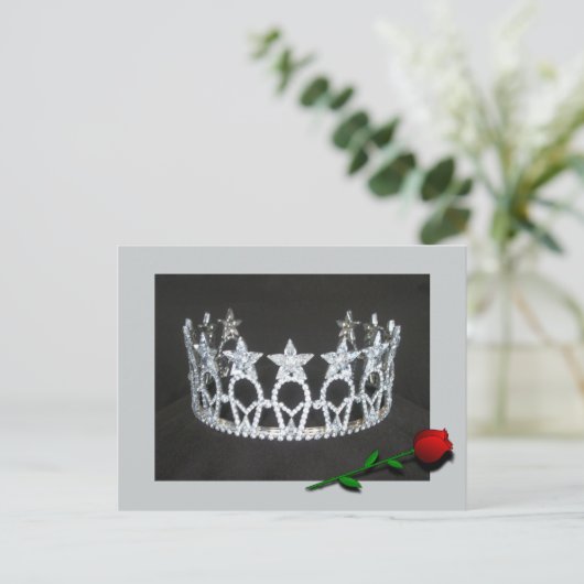 Carte postale Pageant Crown (Debout devant)