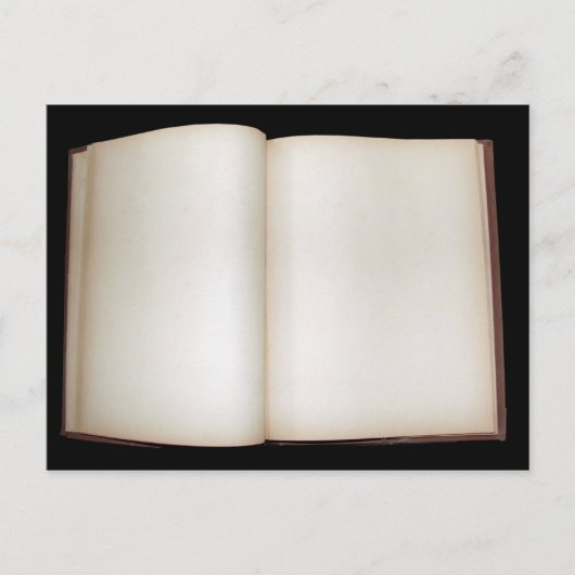 Carte Postale Pages Blanches (Devant)