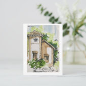 Carte Postale Pages Skethchbook. Malaga. Marques (Debout devant)