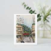 Carte Postale Pages Skethchbook. Malaga. Marques (Debout devant)