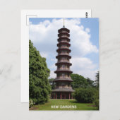 Carte Postale Pagode à Kew (Devant / Derrière)