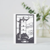 Carte Postale Pagode chinoise (Debout devant)