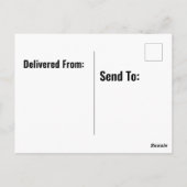 Carte Postale Pagode chinoise traditionnelle (Dos)