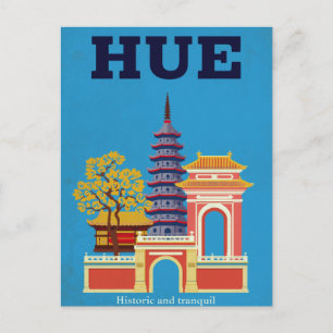 Carte Postale Pagode historique de Hue au Vietnam