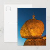 Carte Postale Pagode Kyaiktiyo (Devant / Derrière)