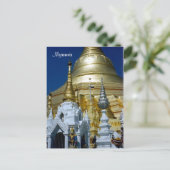 Carte Postale pagode shwedagon (Debout devant)