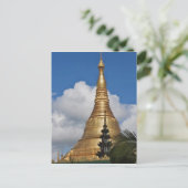 Carte Postale Pagode Shwedagon, Yangon, Myanmar (Debout devant)
