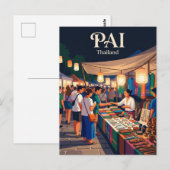 Carte Postale Pai Thaïlande (Devant / Derrière)
