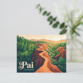 Carte Postale Pai Thaïlande (Debout devant)
