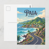 Carte Postale Paia États-Unis (Devant / Derrière)