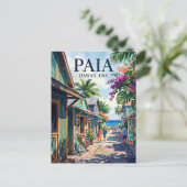 Carte Postale Paia États-Unis (Debout devant)