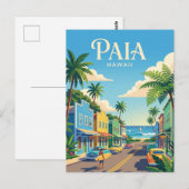 Carte Postale Paia USA (Devant / Derrière)